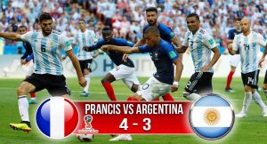 Hasil Prancis Vs Argentina, Skor 4-3
