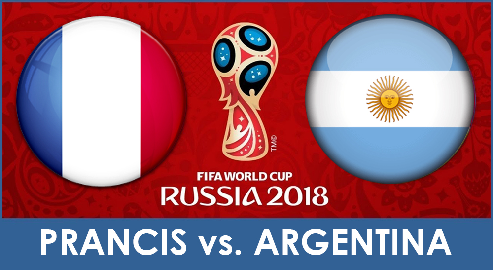 Prancis Vs Argentina babak 16 besar Piala Dunia 2018