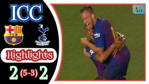 Barcelona vs Tottenham- skor 5-3
