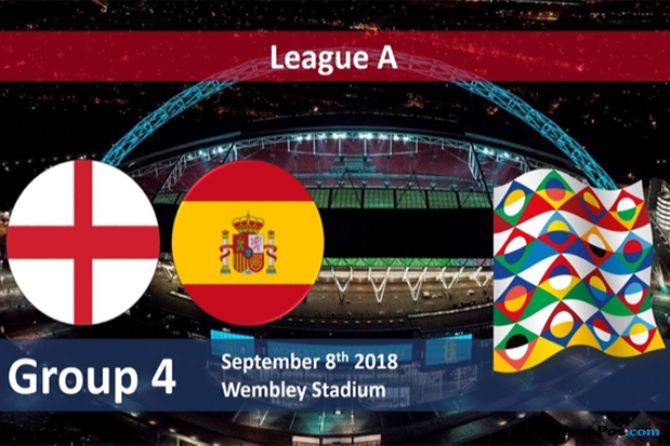 Hasil Nations League antara Spanyol vs Inggris