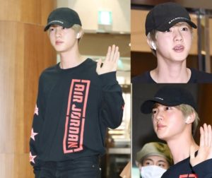 Alasan Jin BTS Tidak Pernah Memakai Masker Saat Di Bandara