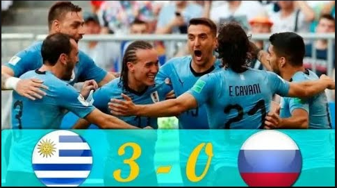 Piala Dunia 2018: Uruguay mengalahkan Rusia 3-0
