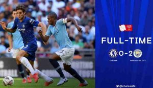Hasil Community Shield- Chelsea vs Manchester City, Skor 0-2