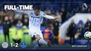 Leicester City vs Everton Skor Akhir 1-2